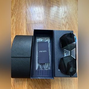 Prada Geometric Sunglasses